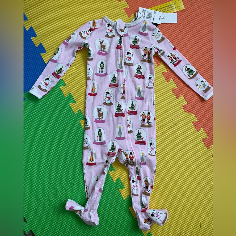 NWT Nieman Marcus Exclusive — BedHead Pajamas Christmas Snow Globes 9-12M